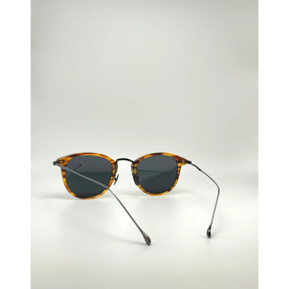 Tiger Stripe Brown Zero Gravity Titanium Polarized Unisex Sunglasses adjustable tint sunglasses - View 2