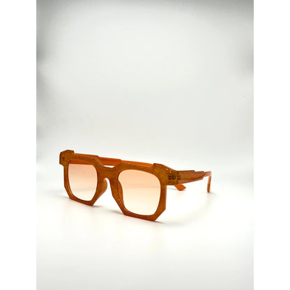 Street Women Square Luxury Oversized Fashion Sunglasses adjustable tint sunglasses - View 3
