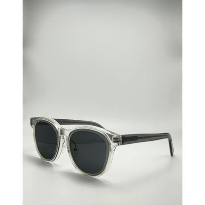Crystal Dark Chocolate Acetate Polarized Unisex Sunglasses adjustable tint sunglasses - View 1