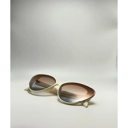 Cateye Gold Edge Vintage Retro Frame Women Sunglasses adjustable tint sunglasses - View 1