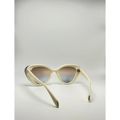 Cateye Gold Edge Vintage Retro Frame Women Sunglasses adjustable tint sunglasses - View 2