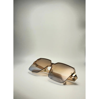 Semi Rimless Designer Square Sunglasses For Women adjustable tint sunglasses - View 1