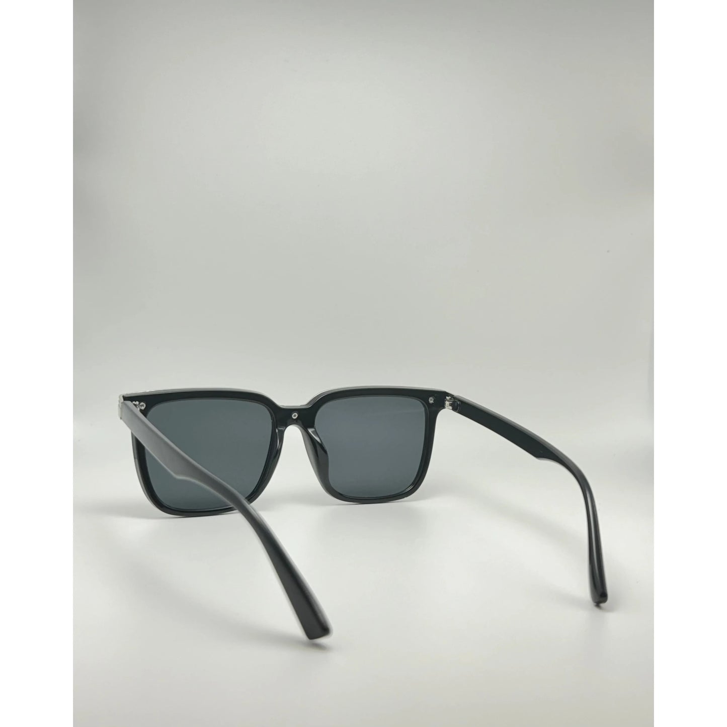 Stripe Square Modernize Retro Unisex Sunglasses