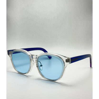 Crystal Icy Blue Acetate Polarized Unisex Sunglasses adjustable tint sunglasses - View 1
