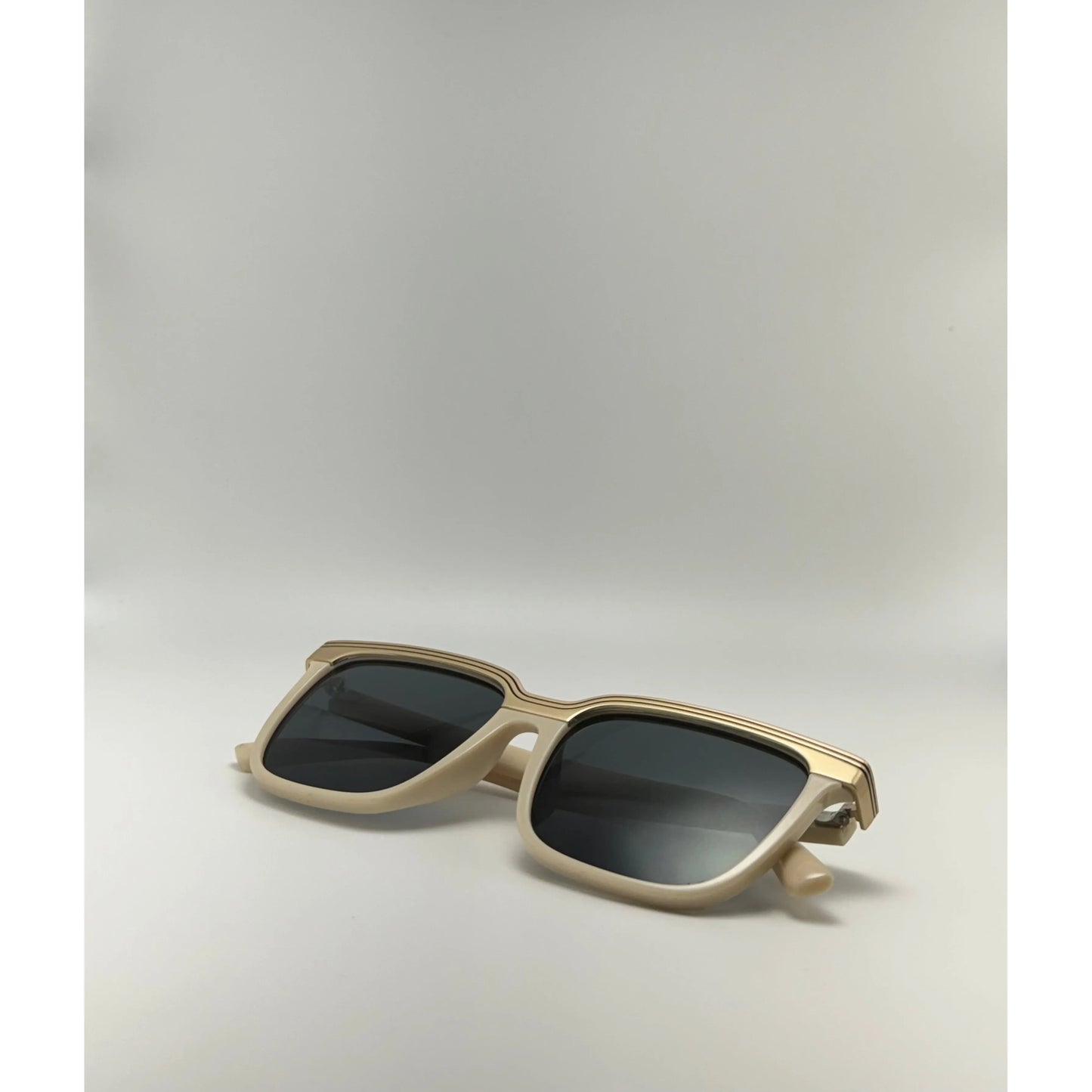 Stripe Square Modernize Retro Unisex Sunglasses