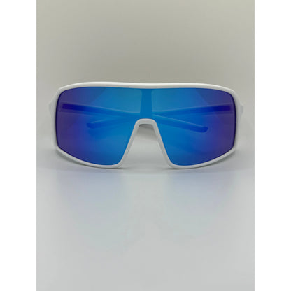 Blue Mirrored Polarized Sports Sunglasses With Uv Protection For Men And Women adjustable tint sunglasses - View 1