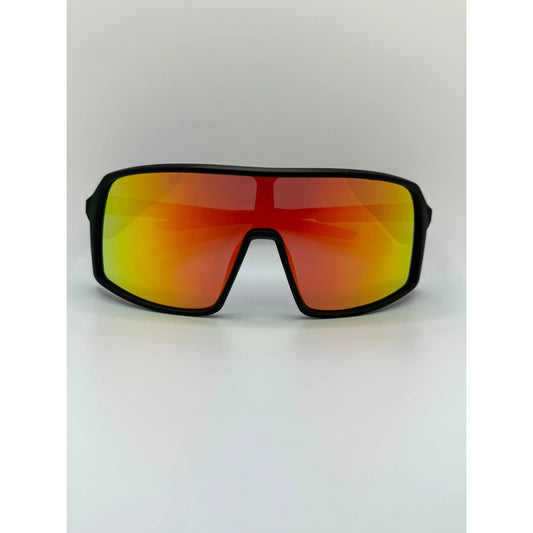 Polarized Red Mirrored Sports & Outdoors Sunglasses with UV400 Protection For Men And Women