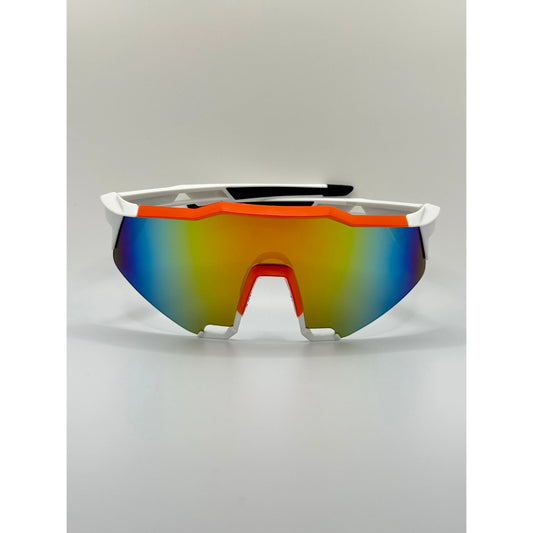 High-Performance Polarized Sports Sunglasses with UV400 Protection and Colorful Mirrored Lenses For Men And Women