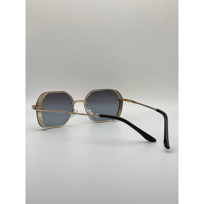 Corner Square Steampunk Sunglasses For Men And Women adjustable tint sunglasses - View 2