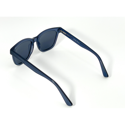 Midnight Blue Acetate Polarized Unisex Sunglasses adjustable tint sunglasses - View 4