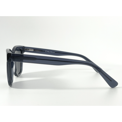Midnight Blue Acetate Polarized Unisex Sunglasses adjustable tint sunglasses - View 3