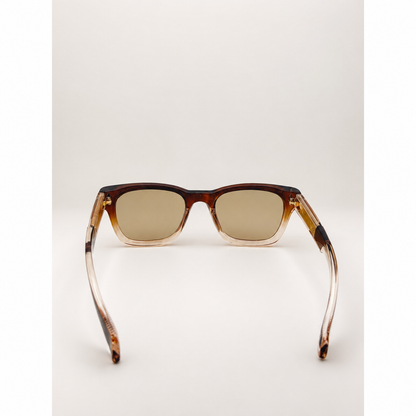 Unisex Retro-Inspired Square Sunglasses with UV400 Protection & Personalized Sunglasses Case