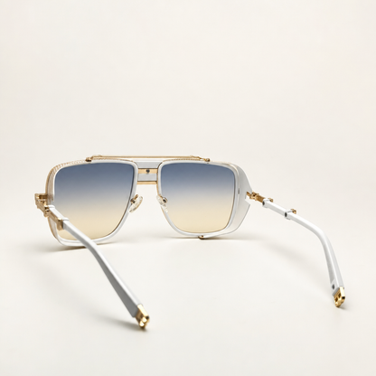 Pilot Steampunk Designer UV400 Unisex Sunglasses