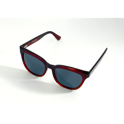 Bloody Red Retro Acetate Polarized Unisex Sunglasses adjustable tint sunglasses - View 4