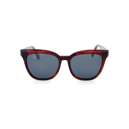Bloody Red Retro Acetate Polarized Unisex Sunglasses adjustable tint sunglasses - View 2