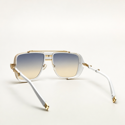Pilot Steampunk Designer UV400 Unisex Sunglasses