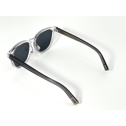 Crystal Dark Chocolate Acetate Polarized Unisex Sunglasses adjustable tint sunglasses - View 3