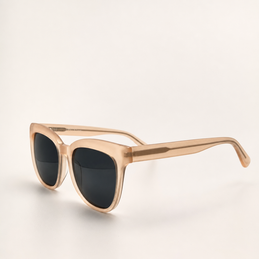 Joyous Orange Retro Acetate Polarized Unisex Sunglasses