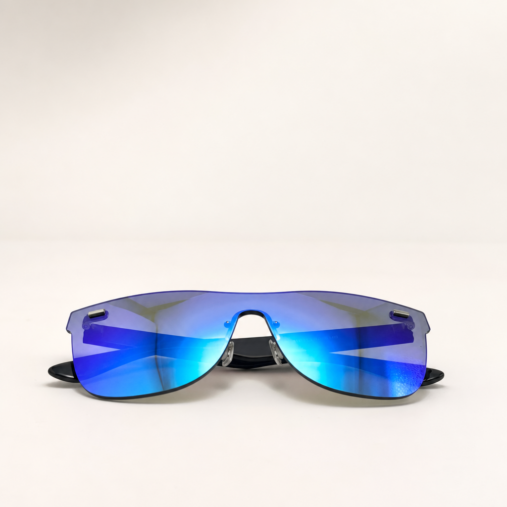 Exclusive Design Rimless Square Mirror UV400 Sports & Outdoor Sunglasses
