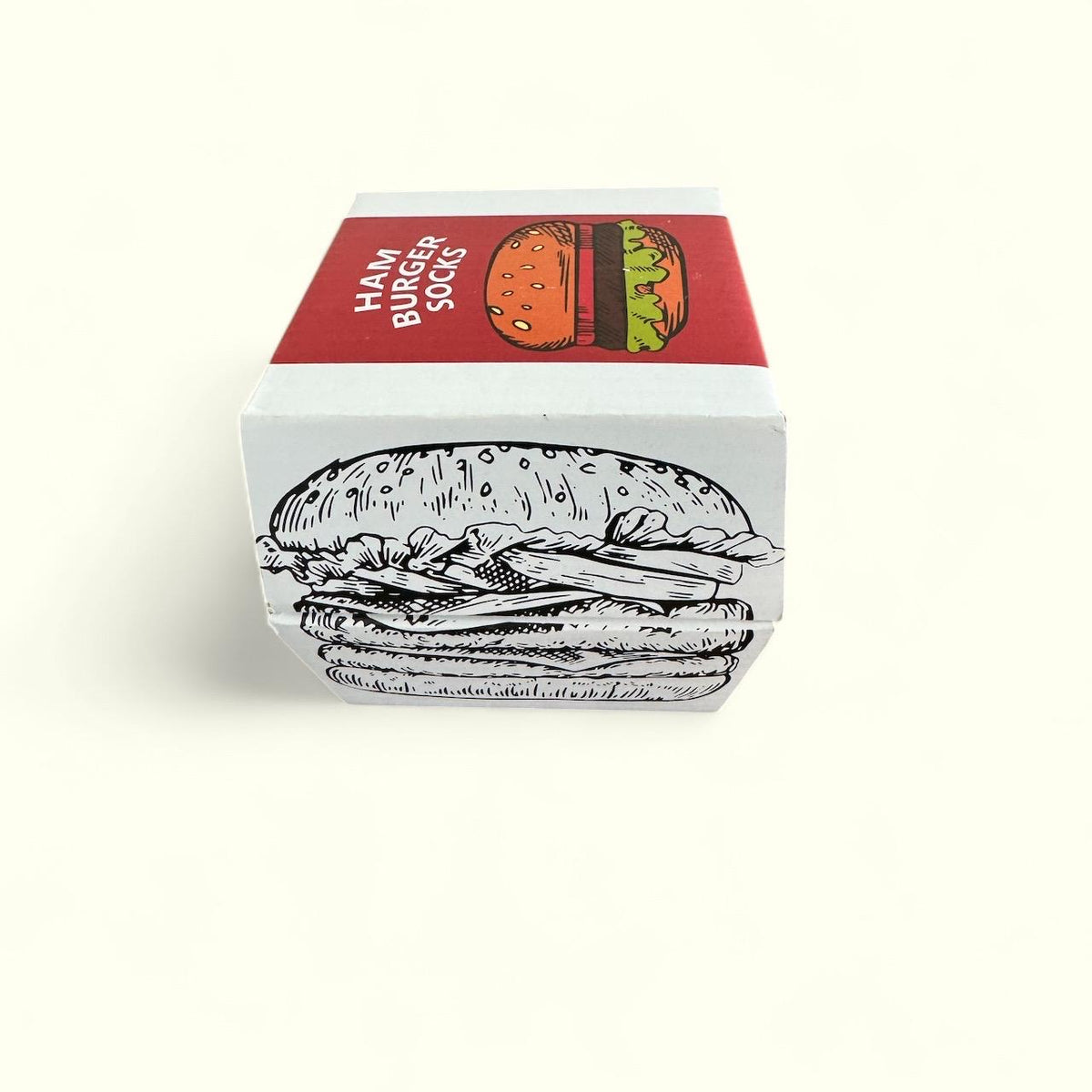 Burger Socks | Gift For Men and Women - 3 pairs | Universal Size (US Mens & Womens)