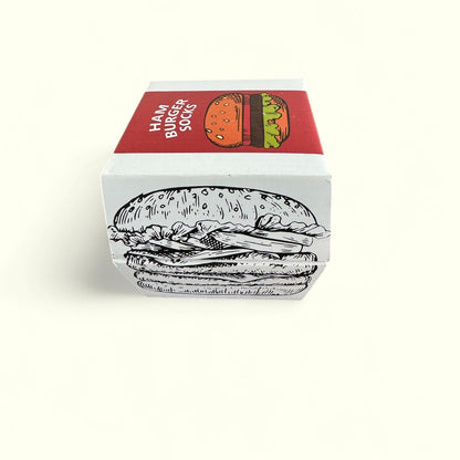 Burger Socks | Gift For Men and Women - 3 pairs | Universal Size (US Mens & Womens)