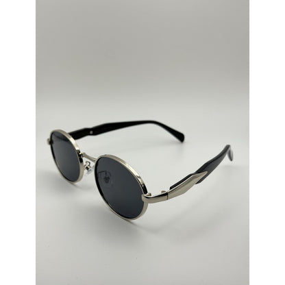 Vintage Oval Sunglasses Steampunk Unisex adjustable tint sunglasses - View 4