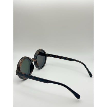 Adjustable Tint Steampunk Goggles Lightweight Uv400 Round Sunglasses For Festivals Cosplay adjustable tint sunglasses - View 4
