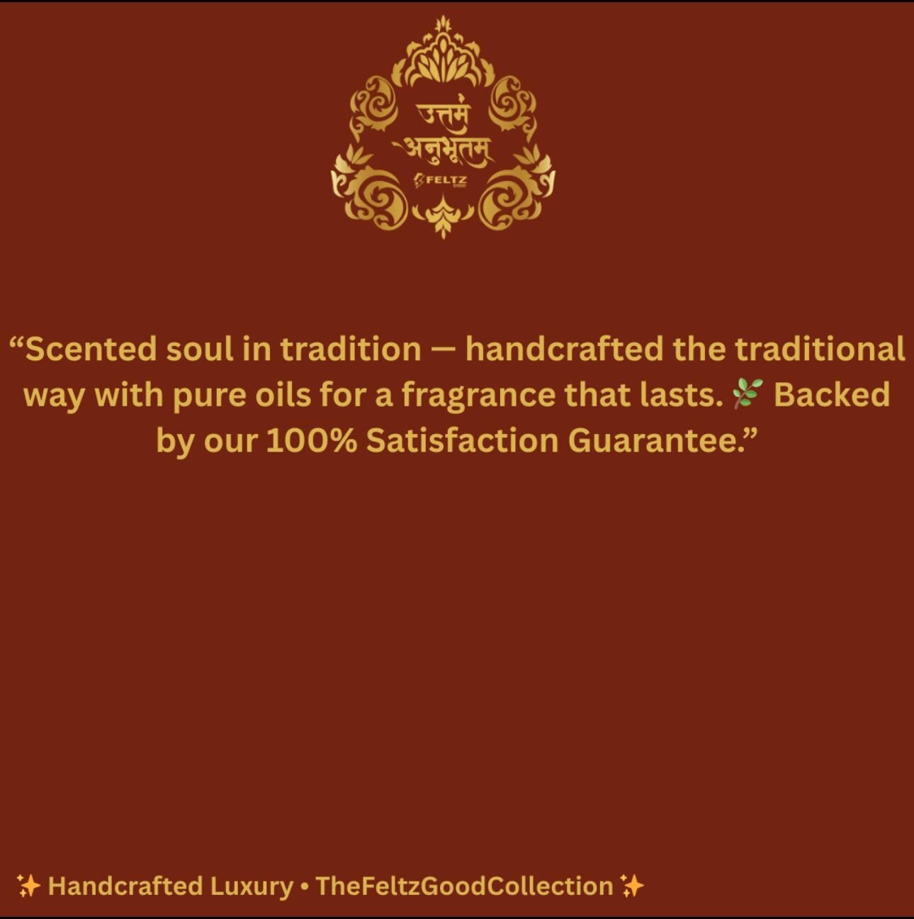 Handmade Agarwood Oud Attar: Vegan Alcohol-Free Perfume Oil Gift