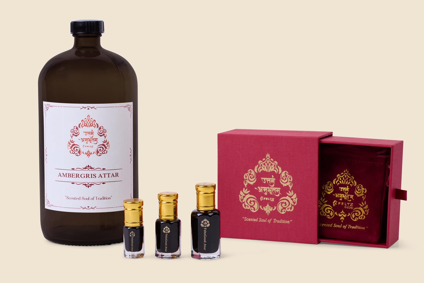 Ambergris Attar Perfume Oil: Vegan Alcohol-Free Luxury Fragrance