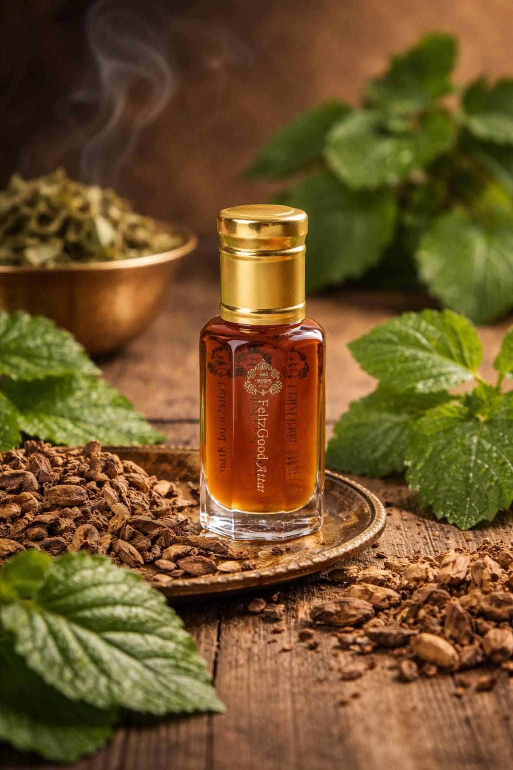 Indian Patchouli Attar | Deep Earthy Fragrance | Alcohol-Free Perfume