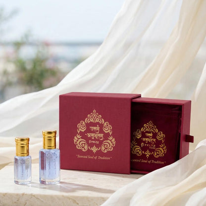 Blue Oud Attar | Alcohol-Free Fragrance | Sandalwood-Based Perfume