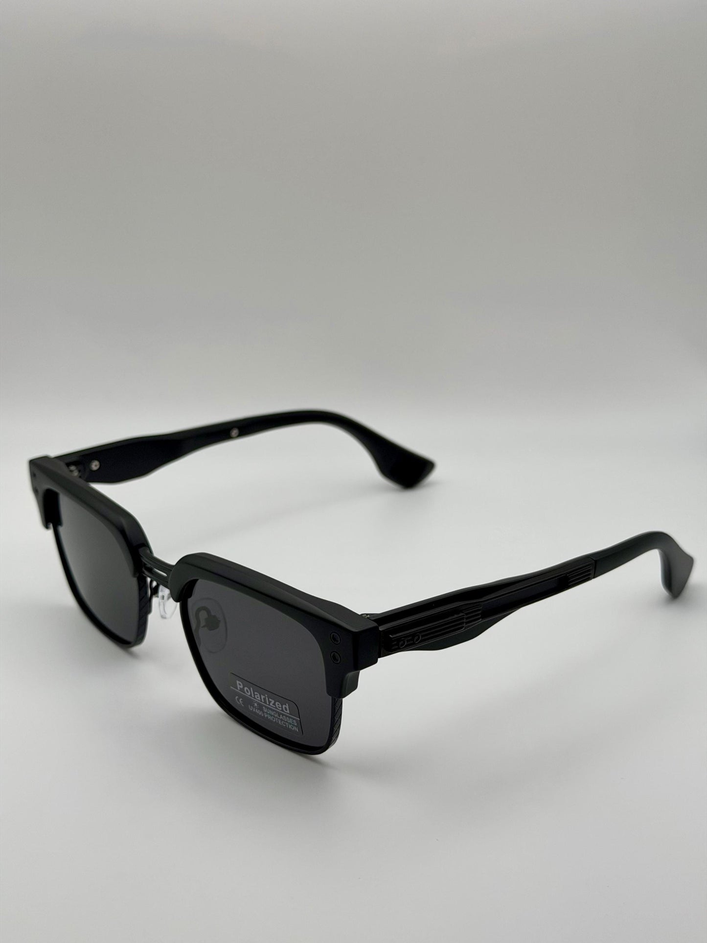 Vintage Polarized Shades | Retro Square UV400 Eyewear | Acetate Frame Style