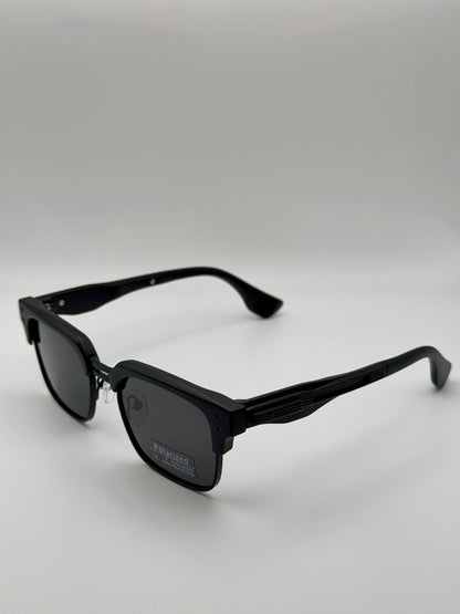 Vintage Polarized Shades | Retro Square UV400 Eyewear | Acetate Frame Style