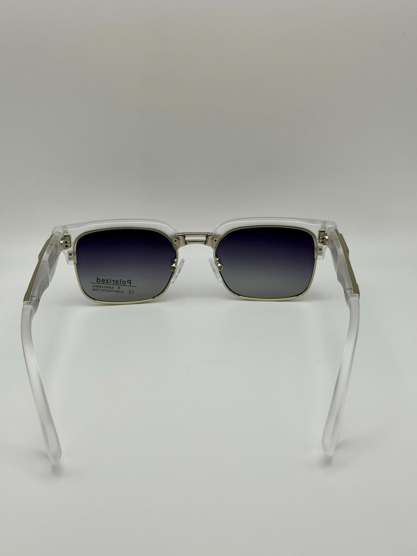 Vintage Polarized Shades | Retro Square UV400 Eyewear | Acetate Frame Style