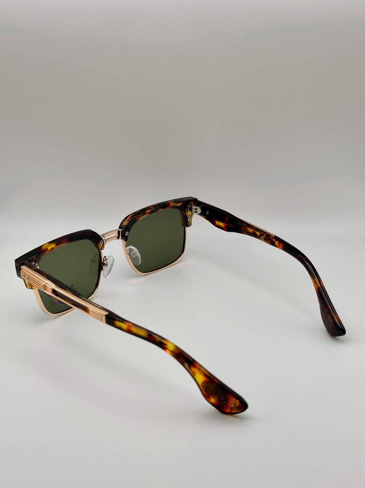 Vintage Polarized Shades | Retro Square UV400 Eyewear | Acetate Frame Style