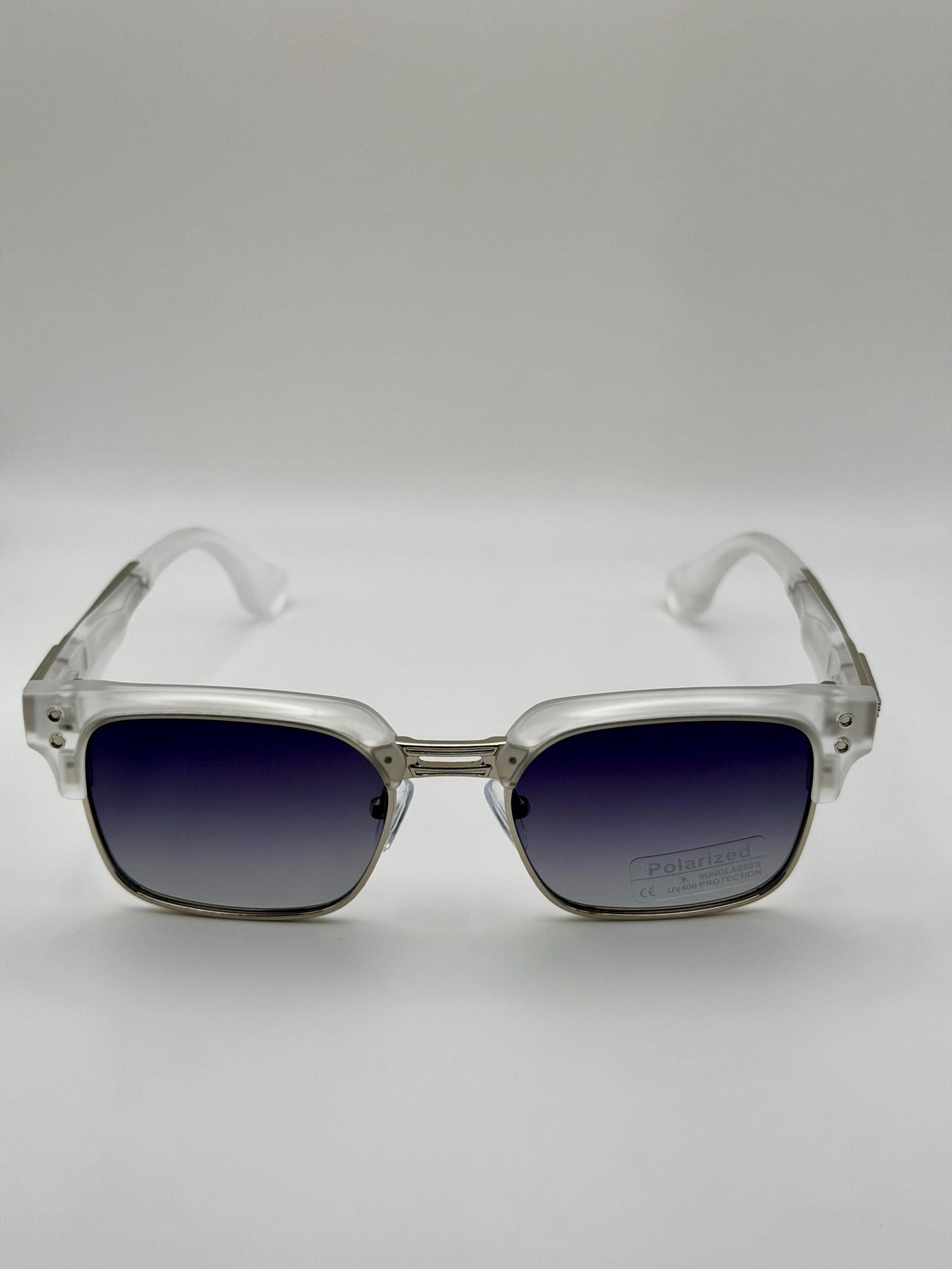 Vintage Polarized Shades | Retro Square UV400 Eyewear | Acetate Frame Style
