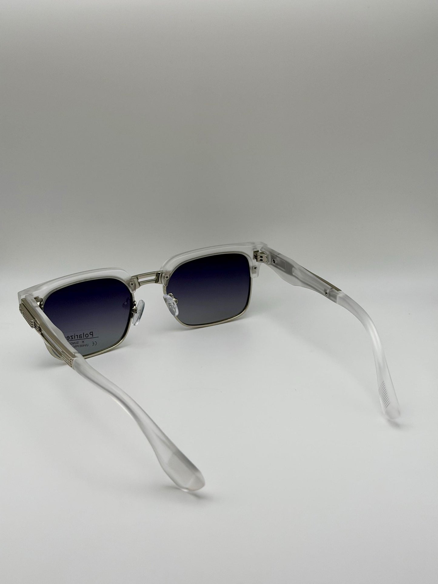 Vintage Polarized Shades | Retro Square UV400 Eyewear | Acetate Frame Style